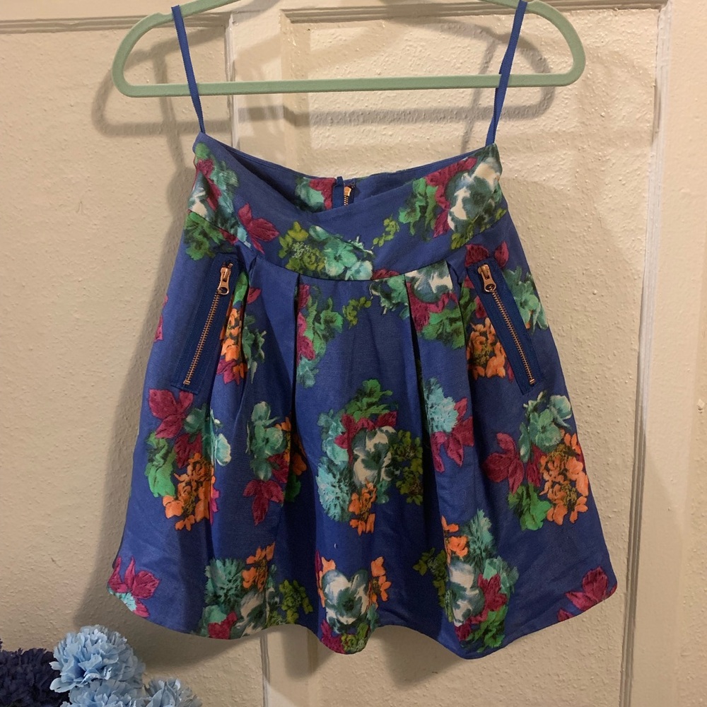 Anthropologie Maeve Print Skirt